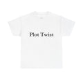 Plot Twist T-Shirt — Minimal Literary Graphic Tee