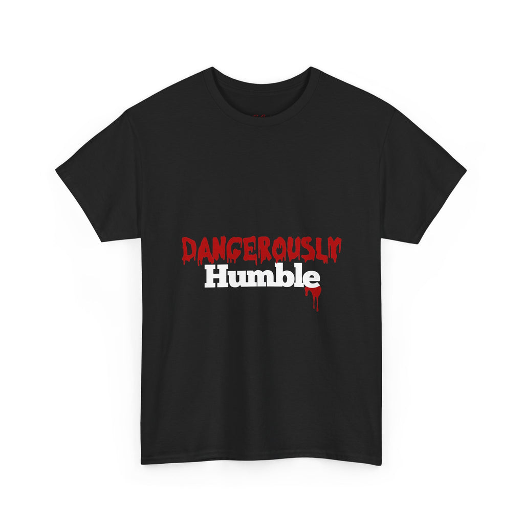 ‘Dangerously Humble’ Graphic Cotton Shirt