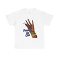 T-Shirt — "Favored by God" Clock-it Hand Graphic Tee