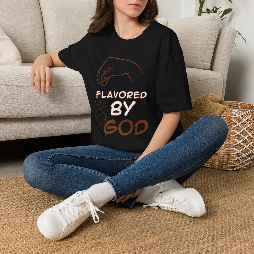 Flavored by God T-Shirt “You are the salt of the world. Matthew 5:13”