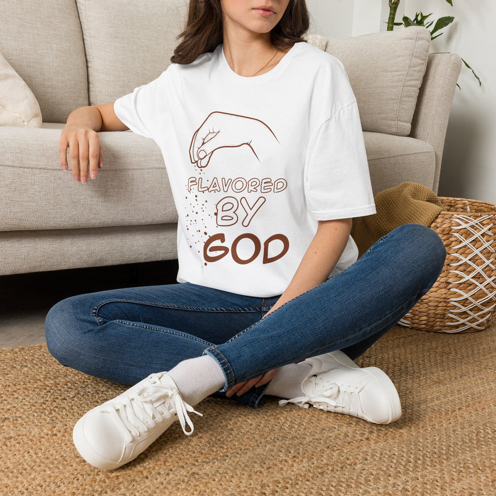 Flavored by God T-Shirt “You are the salt of the world. Matthew 5:13”