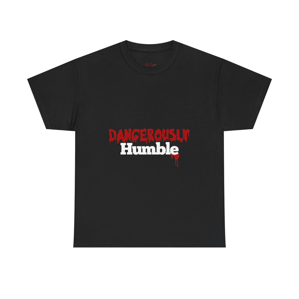 ‘Dangerously Humble’ Graphic Cotton Shirt
